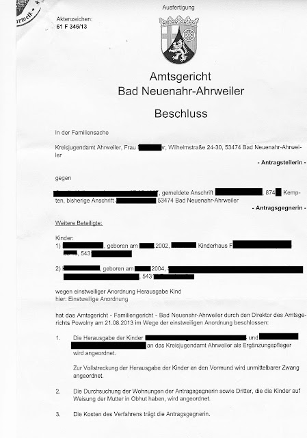 Jugendamt Watch: Thema (rechtswidrige) Einstweilige Anordnungen im FamFG ...